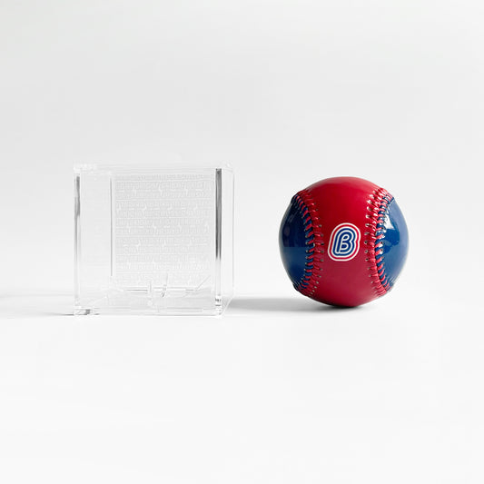 ... Baseball with Display Case